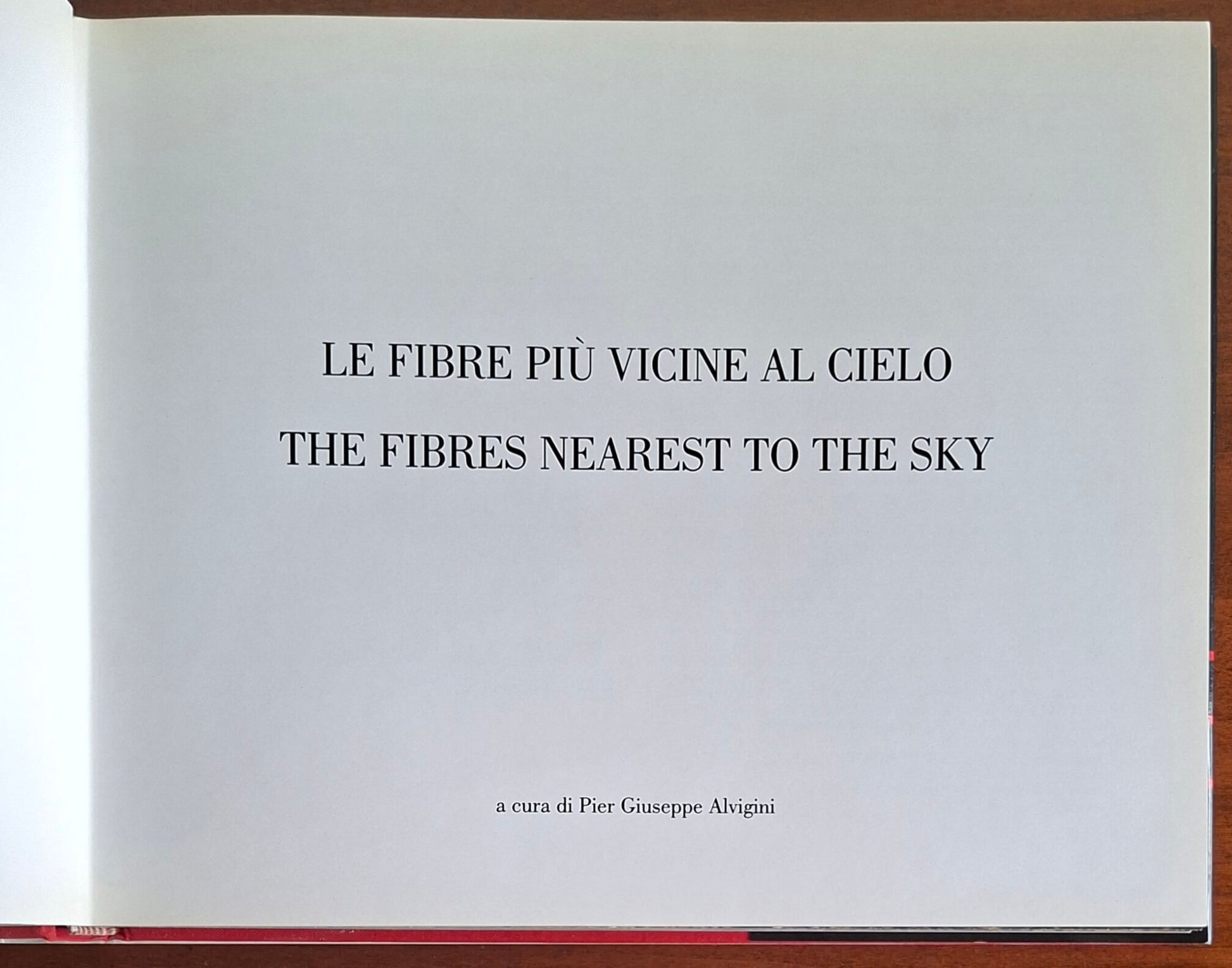 Le fibre più vicine al cielo. The fibres nearest to the sky