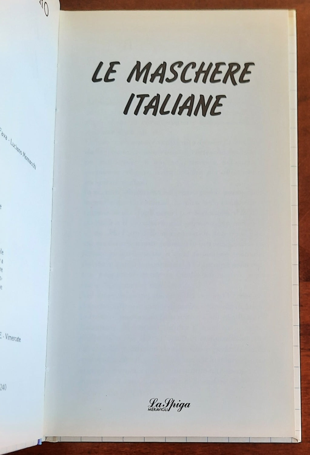 Le maschere italiane