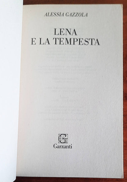 Lena e la tempesta - di Alessia Gazzola