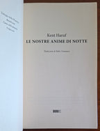 Le nostre anime di notte - di Kent Haruf - Nn Editore