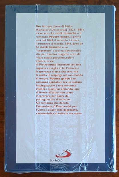 Le notti bianche - Povera gente - Dostoevskij - Ediz. San Paolo
