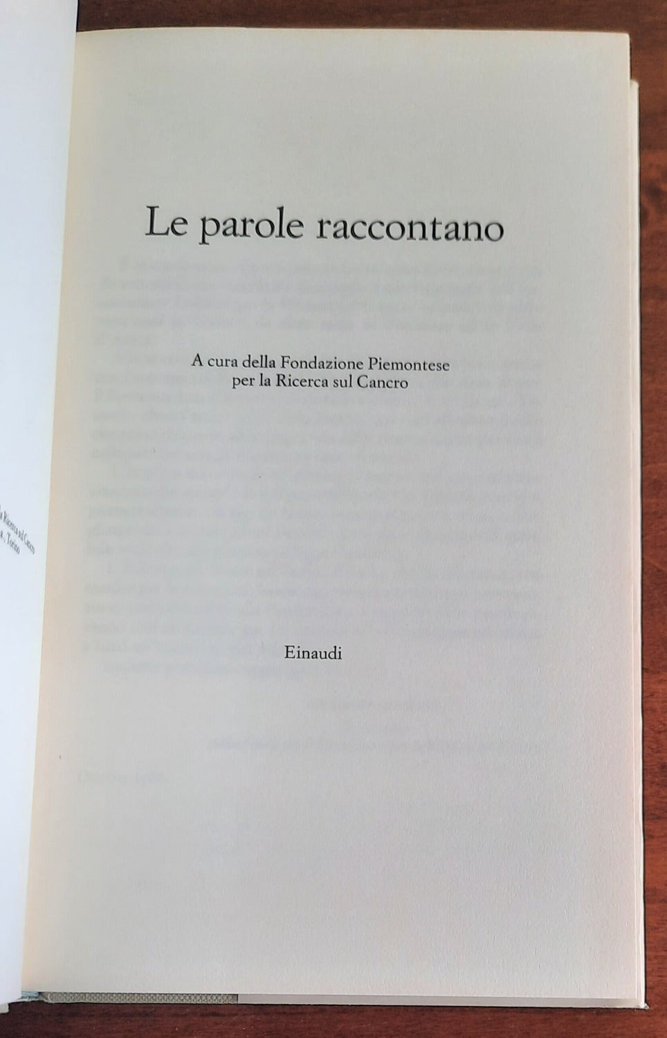 Le parole raccontano - Einaudi