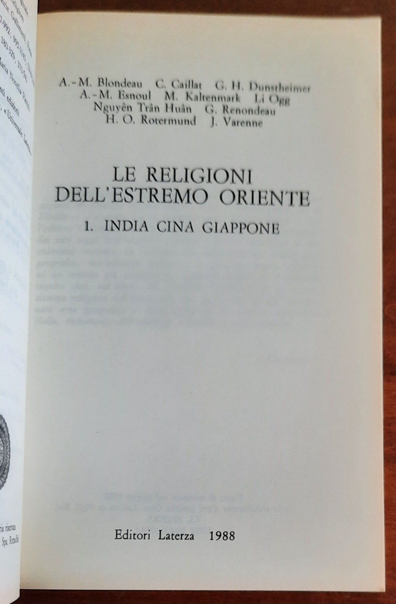 Le religioni dell’Estremo Oriente - vol. 1 - India, Cina, Giappone