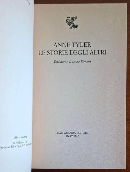 Le storie degli altri - Anne Tyler - Guanda