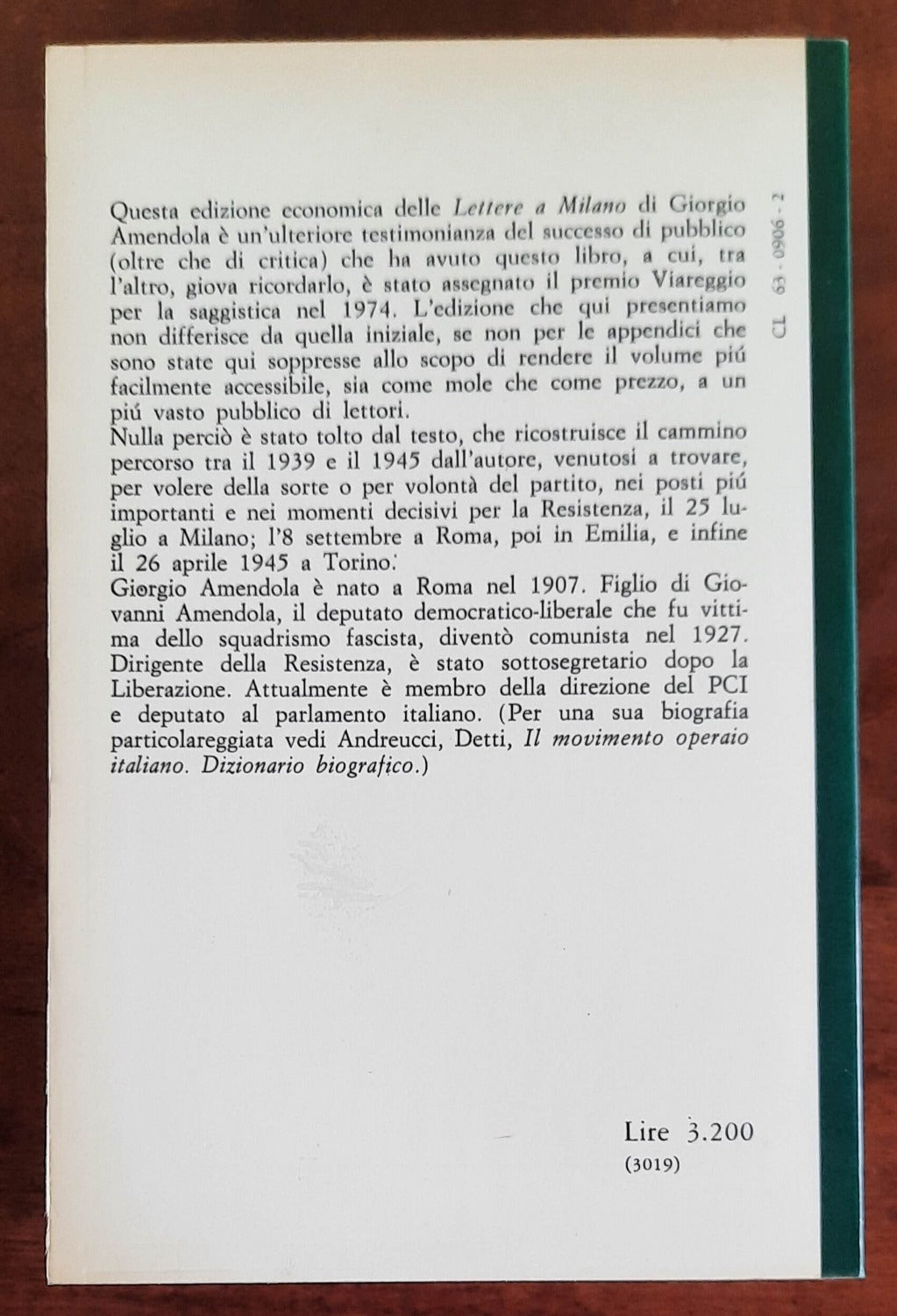 Lettere a Milano 1939-1945 - Editori Riuniti