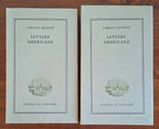Lettere americane - Camillo Olivetti - Ediz. Di Comunità - 1968 (dicembre)