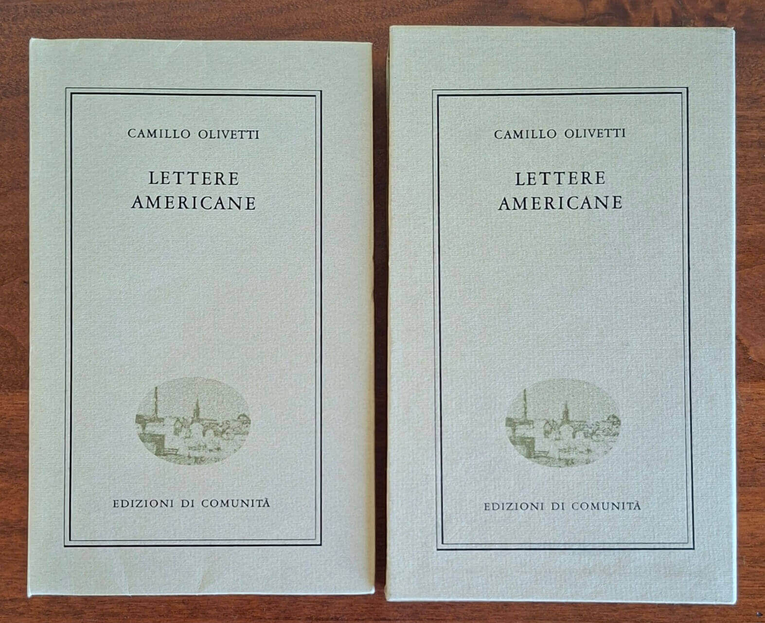 Lettere americane - Camillo Olivetti - Ediz. Di Comunità - 1968 (dicembre)