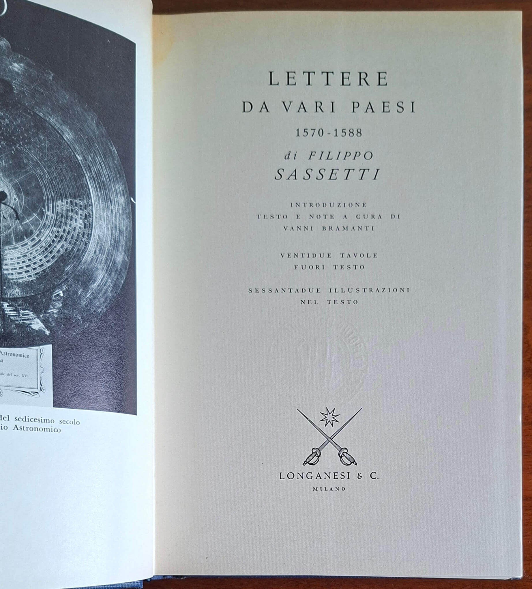 Lettere da vari paesi 1570-1588 - Filippo Sassetti - Longanesi