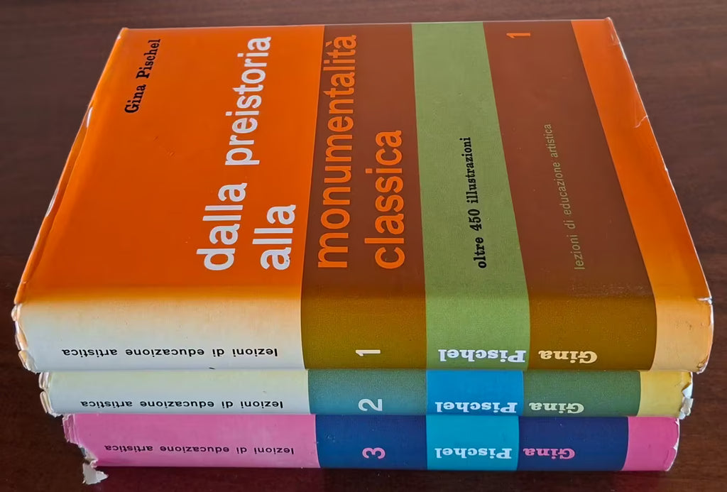Lezioni di educazione artistica - in 3 vol. - Gina Pischel - Olivetti