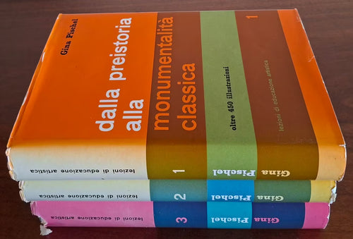 Lezioni di educazione artistica - in 3 vol. - Gina Pischel - Olivetti