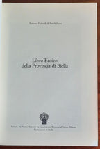 Libro Eroico della Provincia di Biella - Istituto Del Nastro Azzurro Fra Combattenti Decorati Al Valore Militare