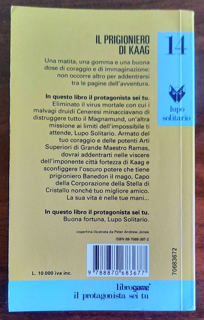 Librogame: Il prigioniero di Kaag (Lupo Solitario) - 1992