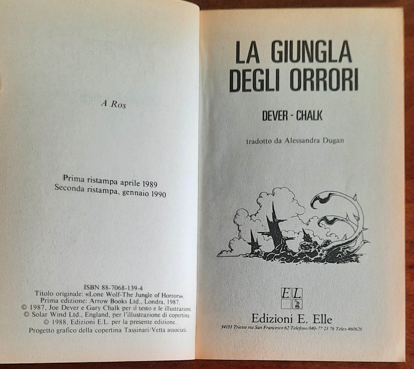 Librogame: La giungla degli orrori (Lupo Solitario)