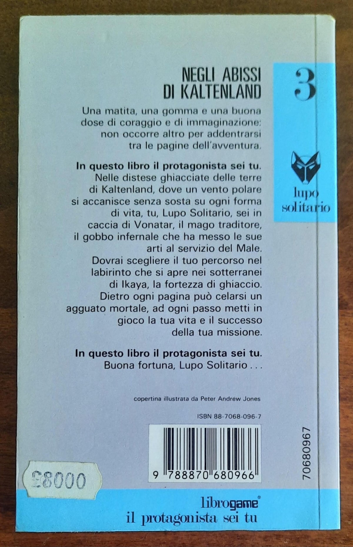 Librogame: Negli abissi di Kaltenland (Lupo solitario) - 1989