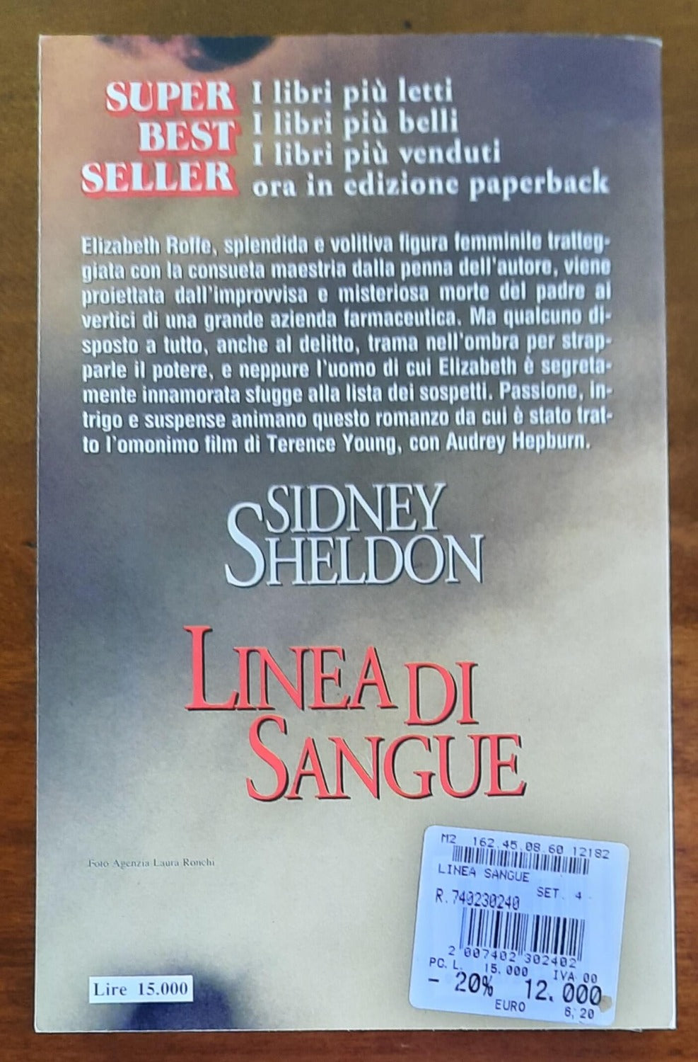 Linea di sangue - di Sidney Sheldon - Sperling