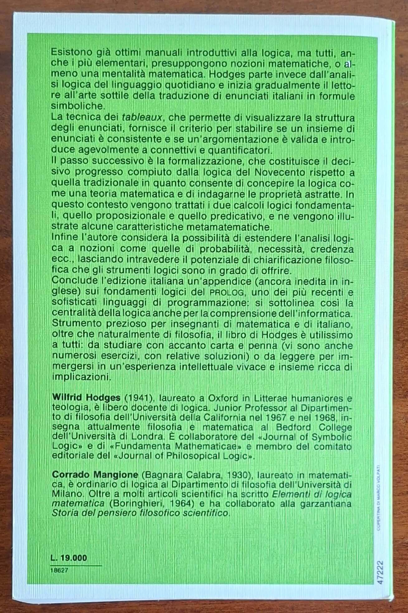 Logica. Una guida alla logica simbolica pensata e scritta veramente per tutti