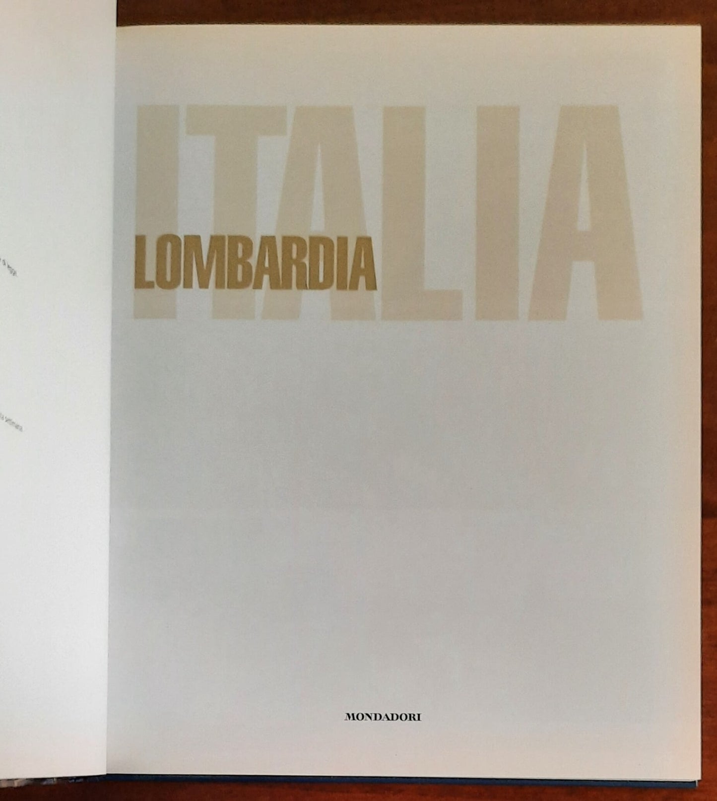 Italia: Lombardia - Mondadori