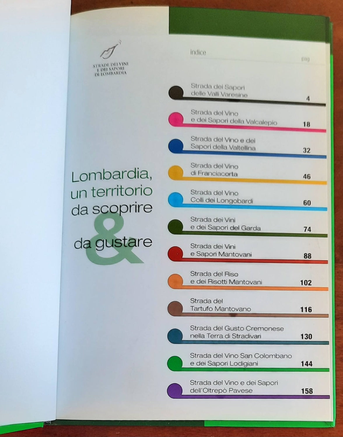 Lombardia, un territorio da scoprire & da gustare. Strade dei vini e dei sapori di Lombardia