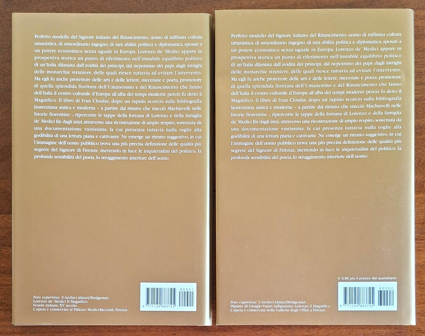 Lorenzo il Magnifico - 2 vol. - Il Giornale - Biblioteca Storica