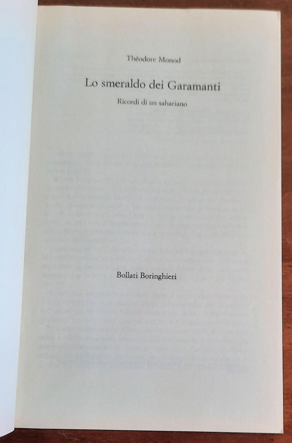 Lo smeraldo dei Garamanti. Ricordi di un sahariano