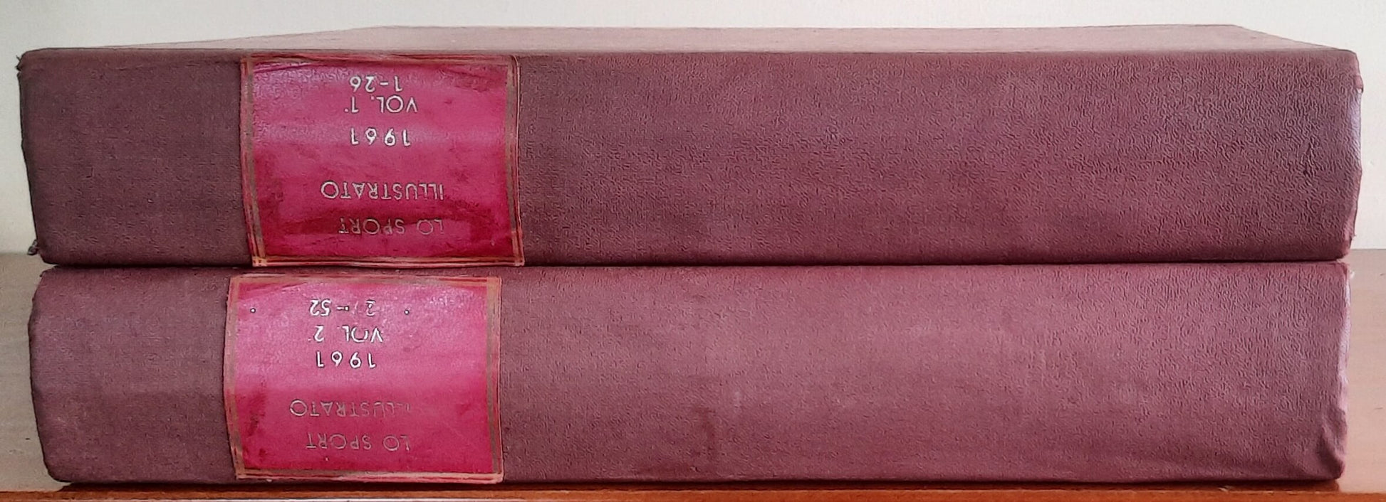 Lo sport illustrato - 1961 - 51 riviste - in 2 vol. - La Gazzetta Dello Sport