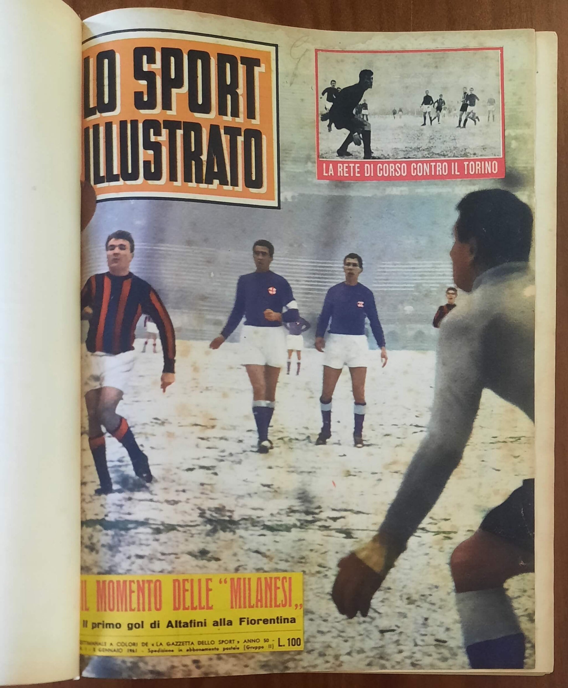 Lo sport illustrato - 1961 - 51 riviste - in 2 vol. - La Gazzetta Dello Sport