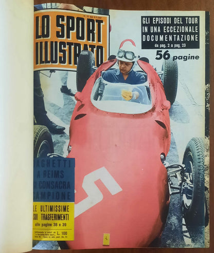 Lo sport illustrato - 1961 - 51 riviste - in 2 vol. - La Gazzetta Dello Sport