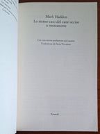 Lo strano caso del cane ucciso a mezzanotte - Mark Haddon - Einaudi