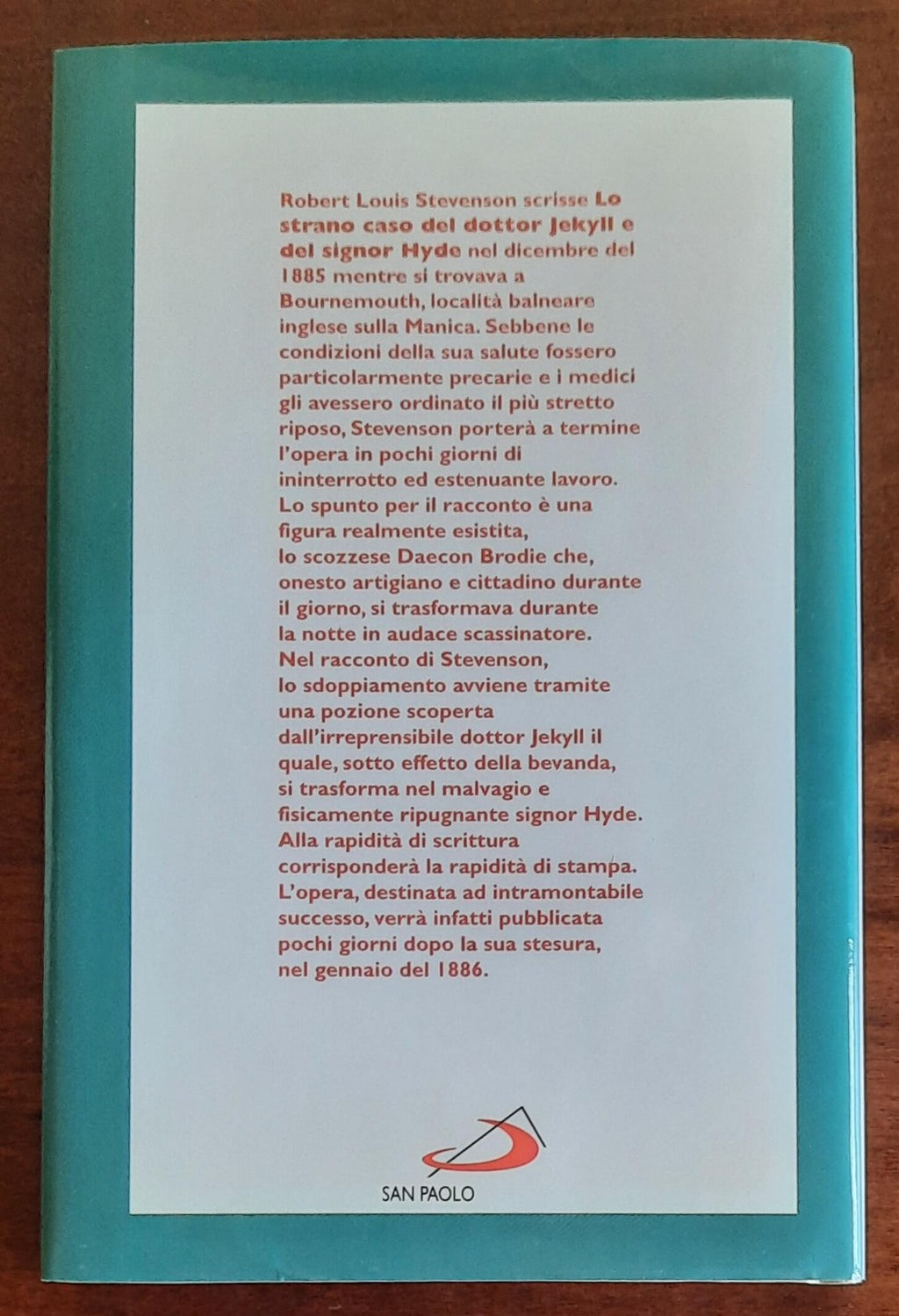 Lo strano caso del dottor Jekyll e del signor Hyde - San Paolo Edizioni