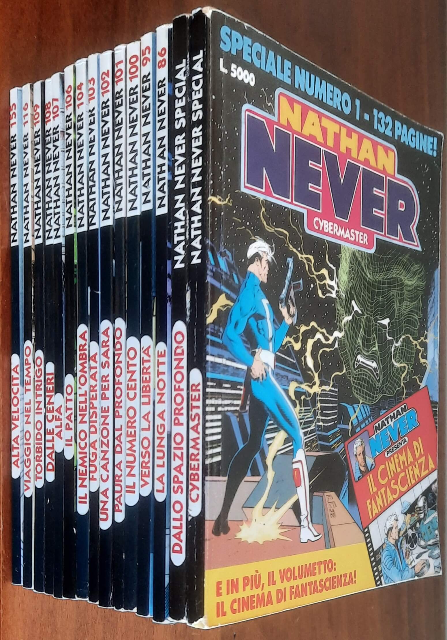 Lotto 15 fumetti Nathan Never - Sergio Bonelli Editore