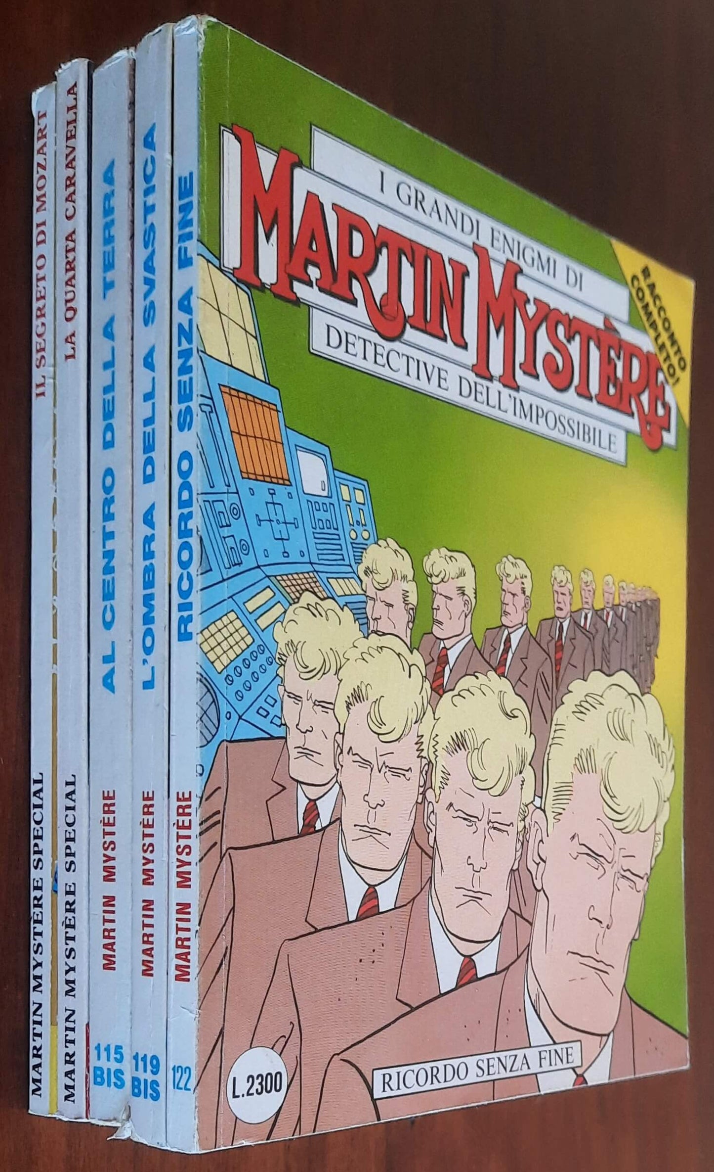 Lotto 5 fumetti I Grandi Enigmi di Martin Mystere - Sergio Bonelli Editore