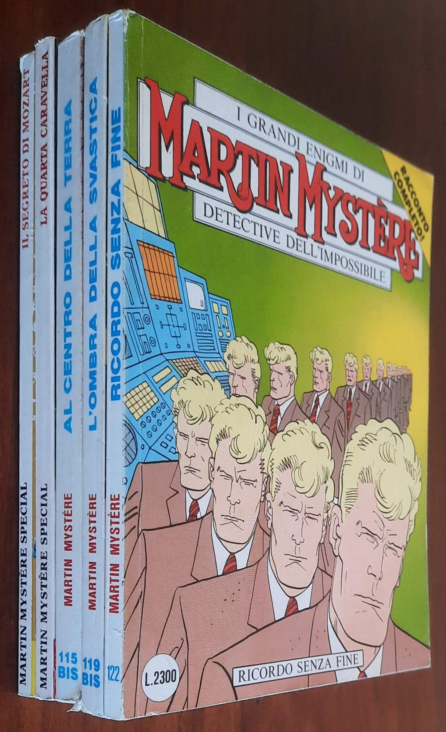 Lotto 5 fumetti I Grandi Enigmi di Martin Mystere - Sergio Bonelli Editore