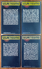 Lotto di n. 4 Segretissimo Mondadori: n. 1170 - 1174 - 1176 - 1182