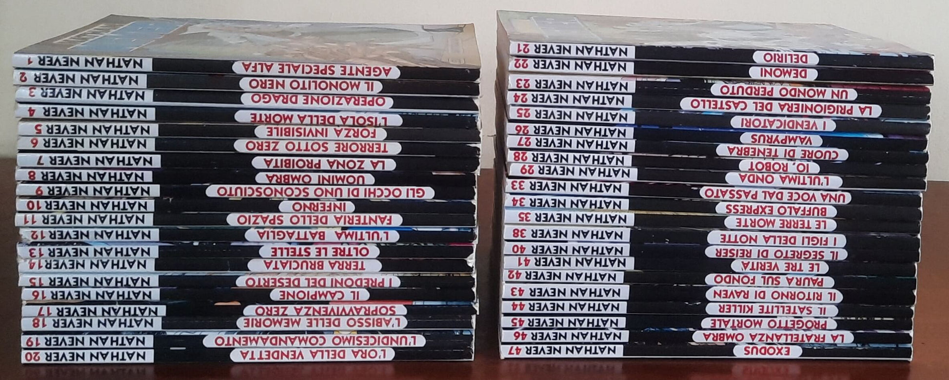 Lotto fumetti Nathan Never dal n. 1 al n. 47 - Sergio Bonelli Editore