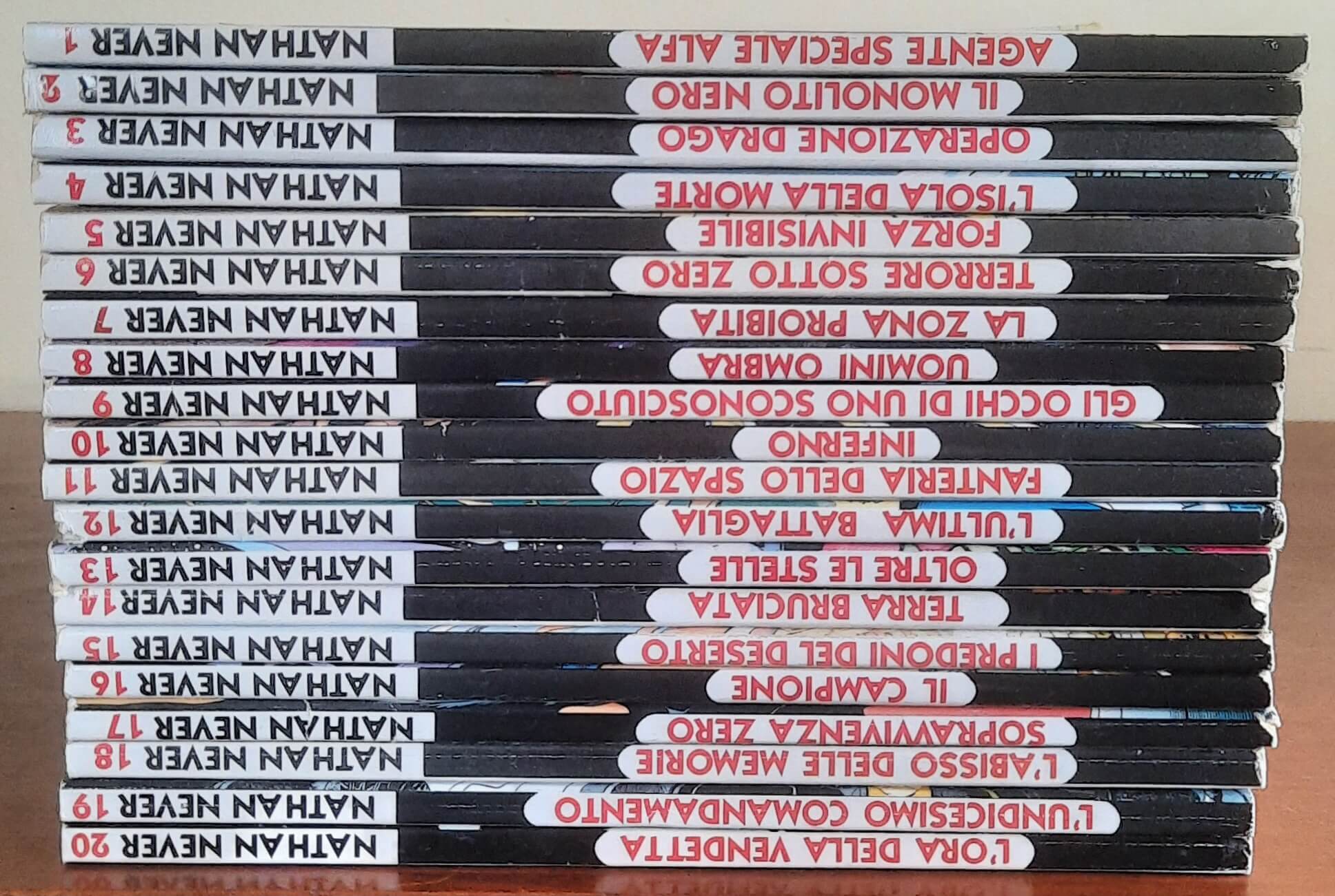 Lotto fumetti Nathan Never dal n. 1 al n. 47 - Sergio Bonelli Editore