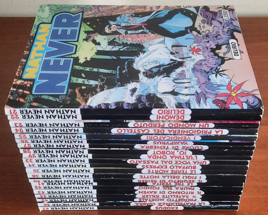 Lotto fumetti Nathan Never dal n. 1 al n. 47 - Sergio Bonelli Editore