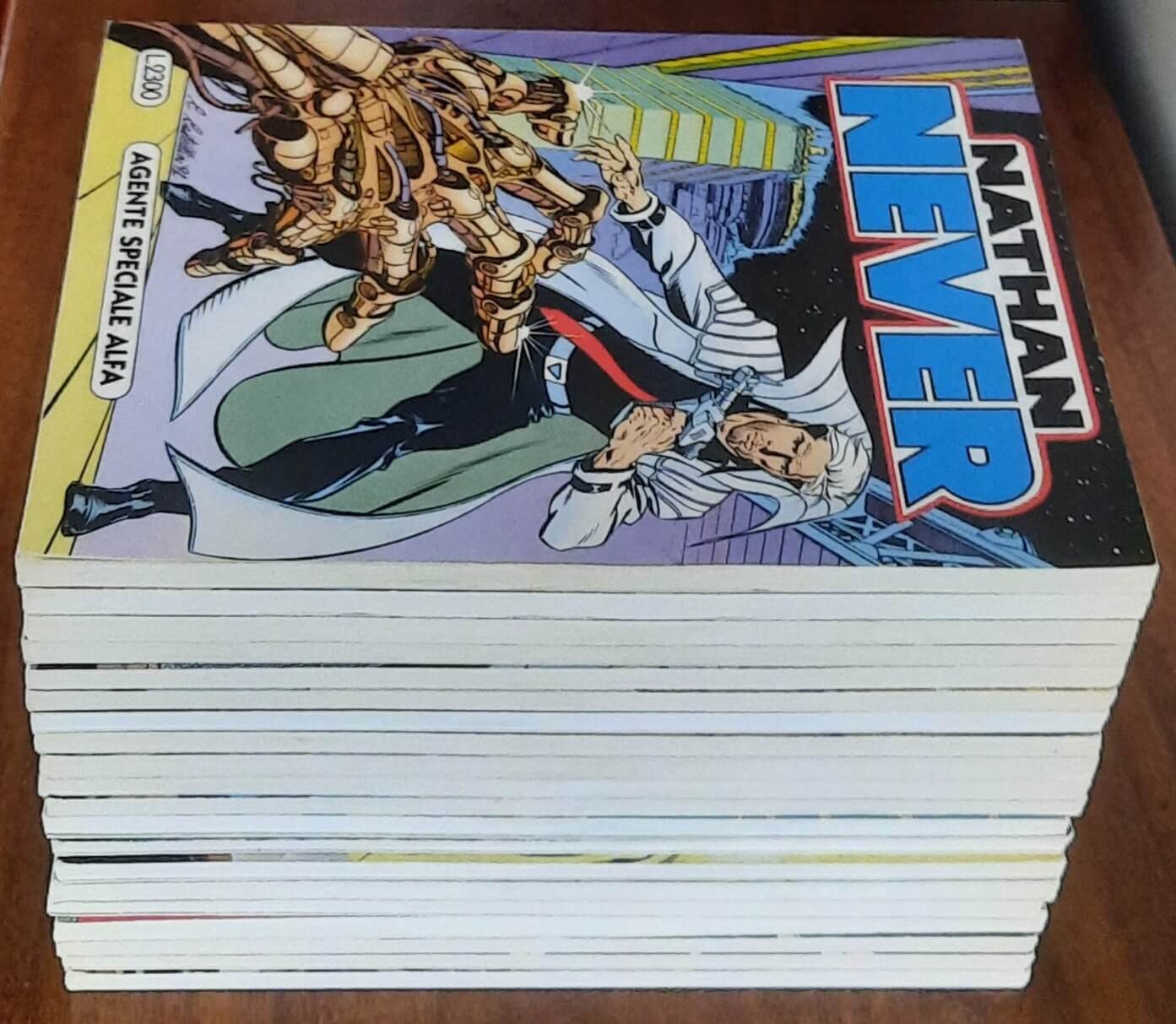 Lotto fumetti Nathan Never dal n. 1 al n. 47 - Sergio Bonelli Editore