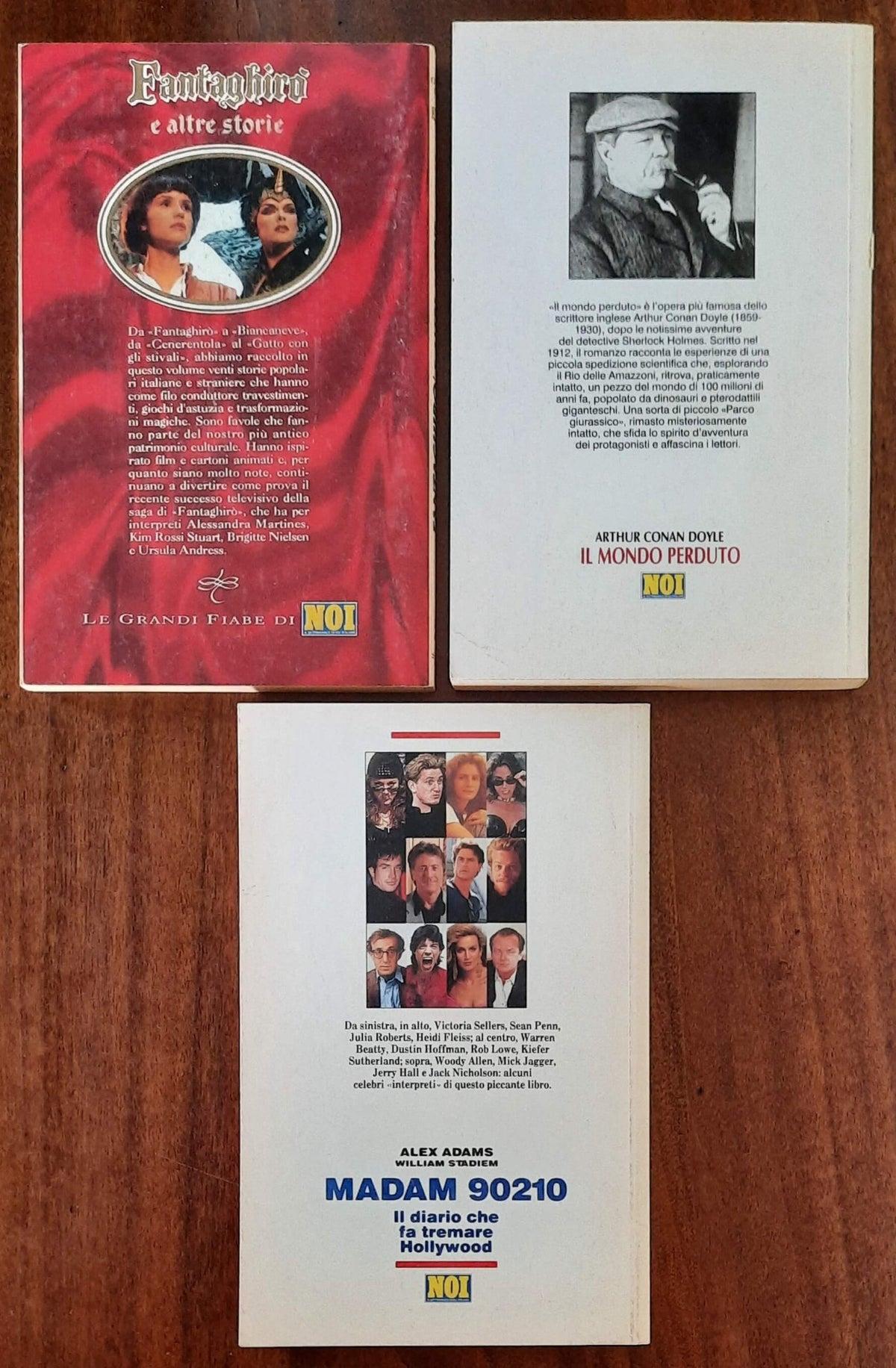 Lotto n. 3 libri allegati al settimanale Noi - Silvio Berlusconi Editore
