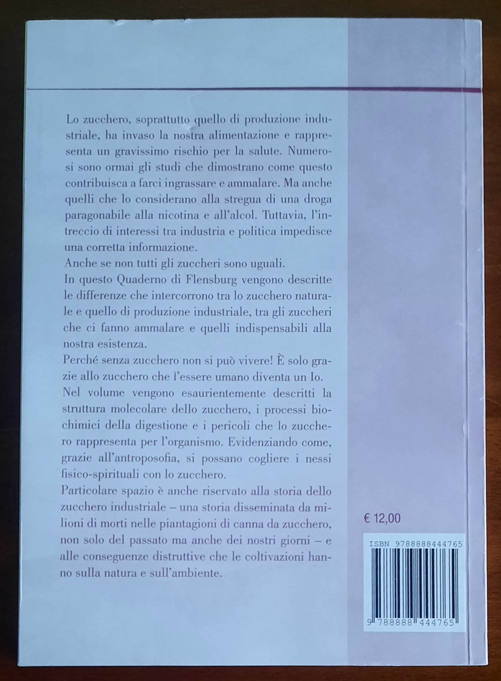 Lo zucchero. Cibo e droga - Editrice Novalis