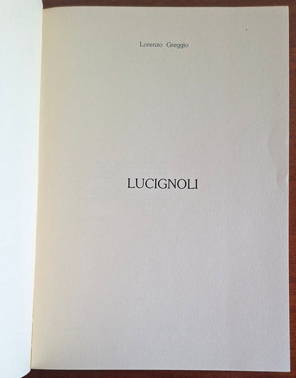 Lucignoli - di Lorenzo Greggio - Tipografia Elle.esse