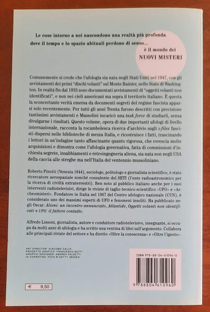 Luci nel cielo. Italia e Ufo: le prove che il Duce sapeva