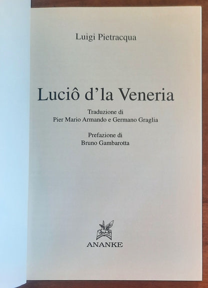 Lucio d’la Veneria - di Luigi Pietracqua