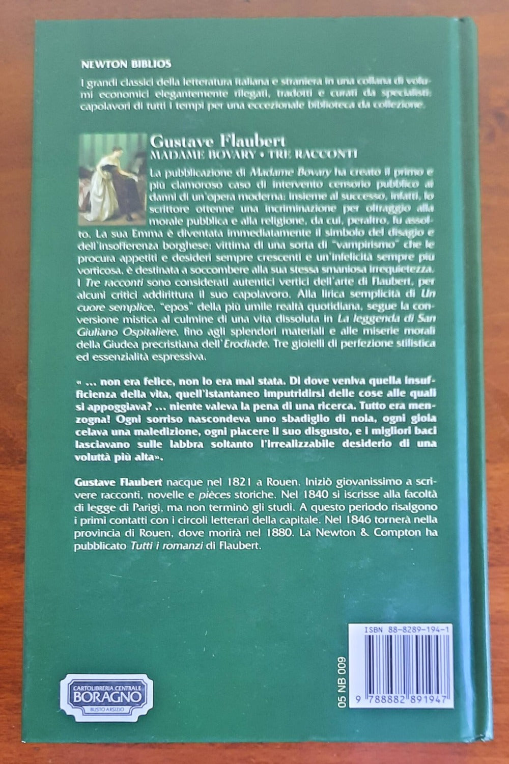 Madame Bovary e tre racconti