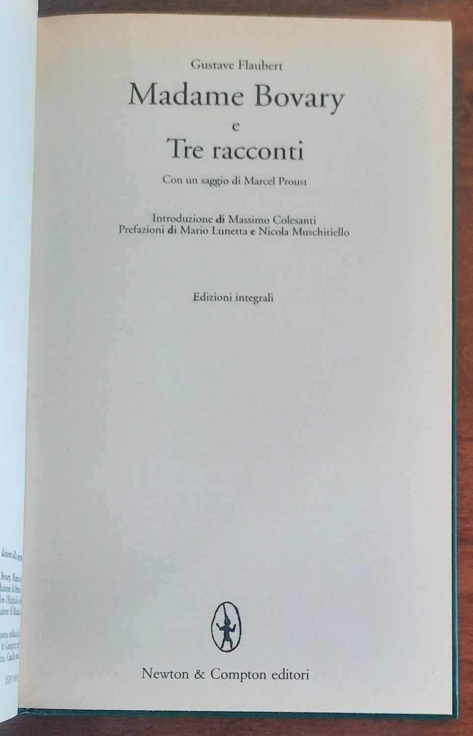 Madame Bovary e tre racconti