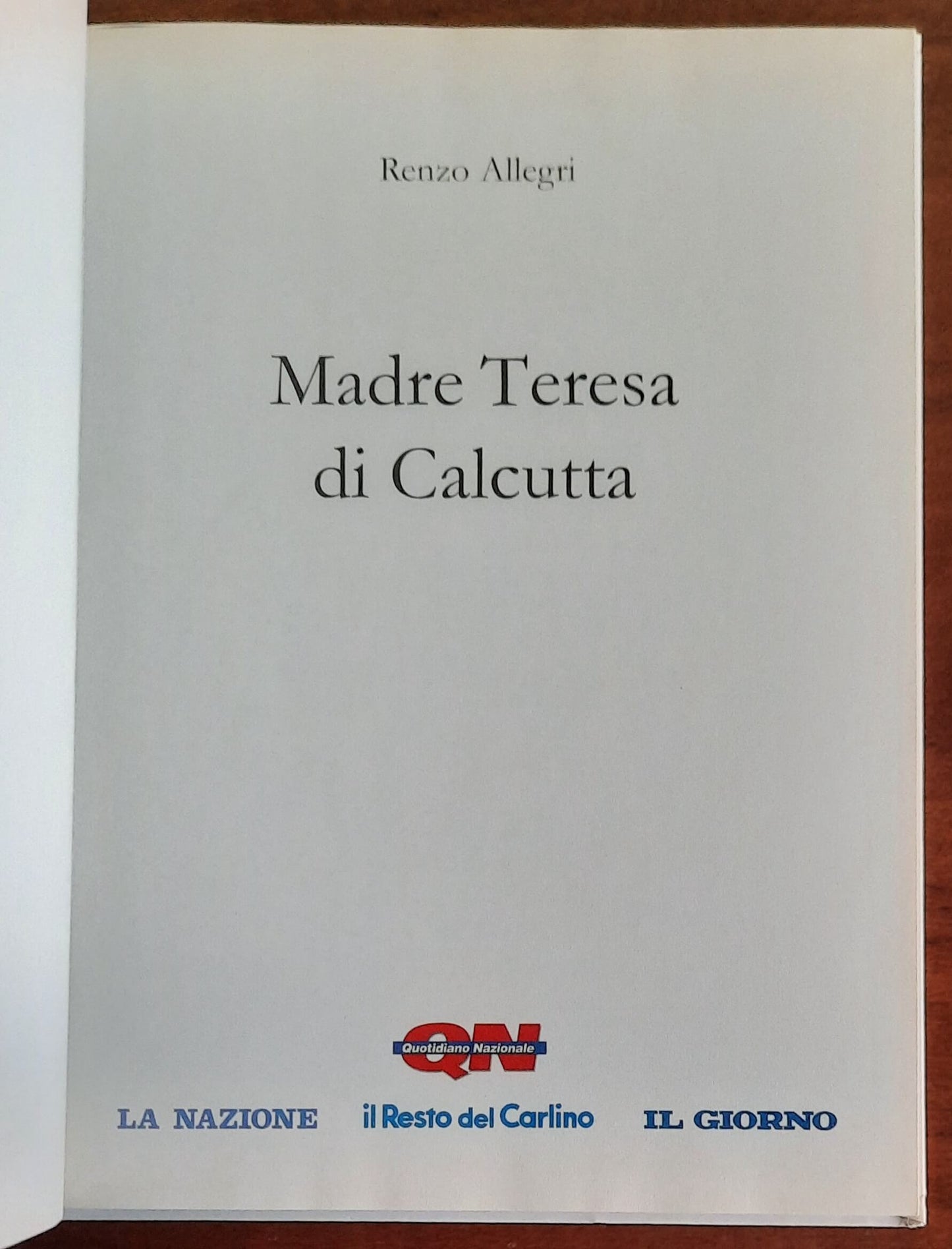 Madre Teresa di Calcutta - di Renzo Allegri