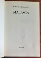 Malpaga - di Nantas Salvalaggio - Rizzoli - 1972