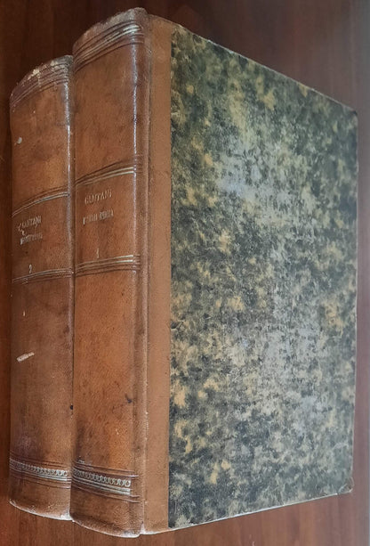 Manuale di materia medica basata specialmente sui recenti progressi della fisiologia e della clinica: Trattato pratico - in due vol.