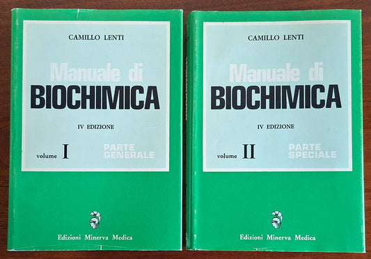 Manuale di Biochimica - in due vol. - Edizioni Minerva Medica