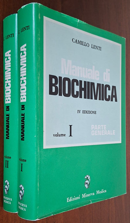 Manuale di Biochimica - in due vol. - Edizioni Minerva Medica