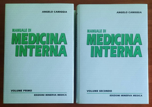 Manuale di Medicina Interna - in due vol. - Edizioni Minerva Medica